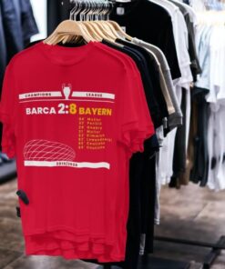 Tričko Bayern Barcelona 8:2