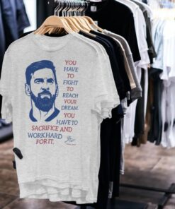 Tričko Messi s mottem