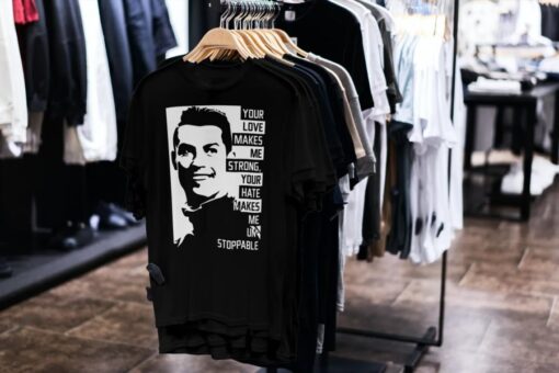 Tričko Ronaldo s mottem