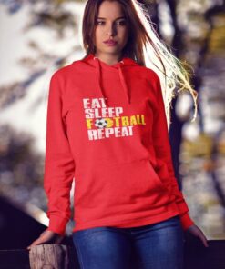 pullover hoodie mockup of a woman leaning against a rustic wooden fence 2790 el1 3
