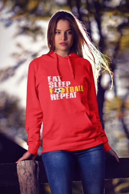 Mikina Eat Sleep Football Repeat - Image 3