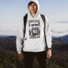pullover hoodie of a man hiking a mountain 30498 31
