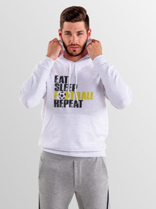 Mikina Eat Sleep Football Repeat - Image 2