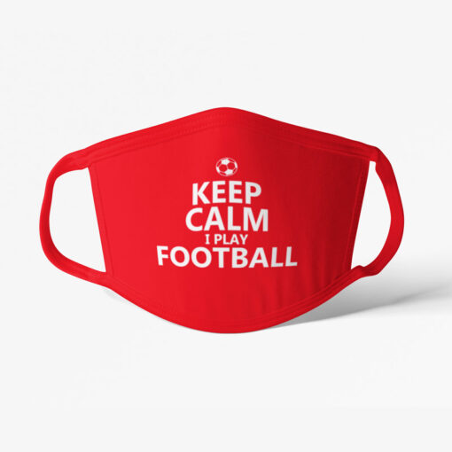 Fotbalová rouška Keep Calm Play Football - Image 3