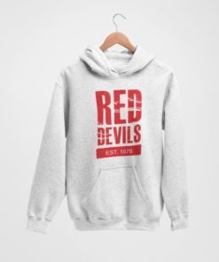 Manchester United Red Devils 1878 mikina s kapucí