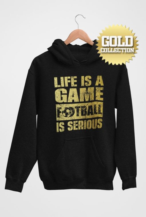 Mikina Football Is Serious GOLD COLLECTION
