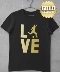 Fotbalové tričko Love GOLD COLLECTION