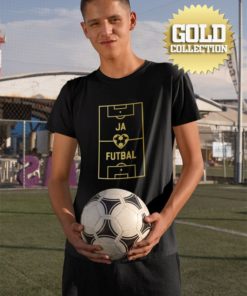 tricko milujem futbal gold detske