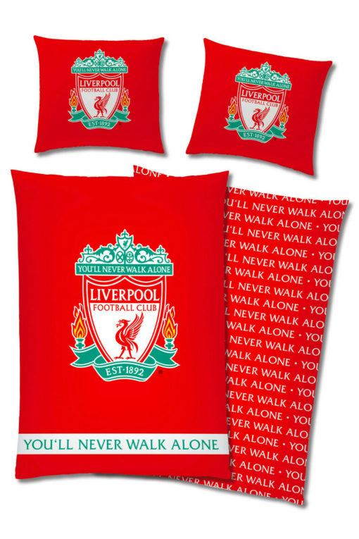 Oboustranná přikrývka a polštář FC Liverpool