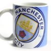 Hrnek Manchester City s klubovým logem