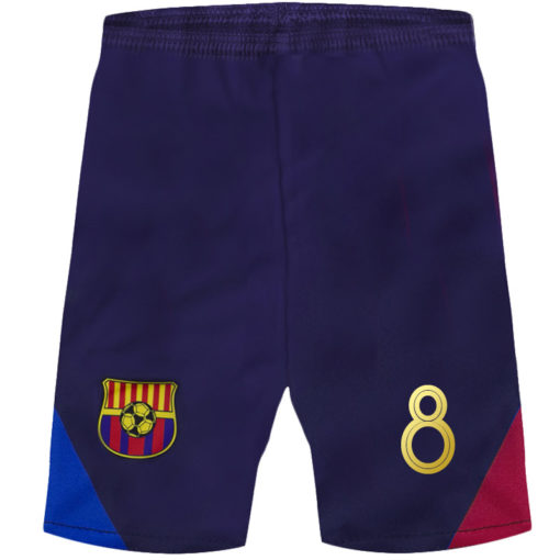 Dětský replika dres FC Barcelona 2022/23 s možností zlatého potisku - Image 4
