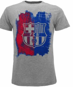 Tričko FCB Barcelona s logem šedé barvy