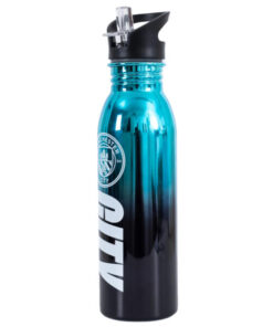 Fľaša Manchester City 700ml metallic bledomodrá 1