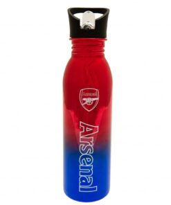 Láhev Arsenal 700ml metalická červenomodrá
