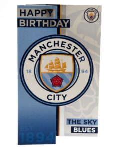 Narodeninova Karta Manchester City s logom