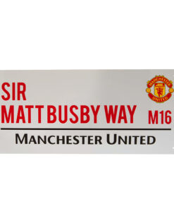 Kovový nápis Manchester United