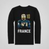 Tričko s dlouhým rukávem Mbappe France 10