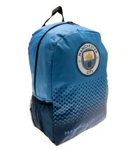 Ruksak Manchester City s logom modry 2024 zo strany