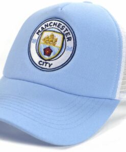 Kšiltovka Manchester City Trucker světle modrá