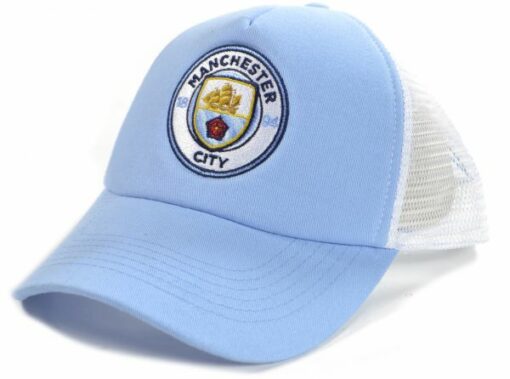 Kšiltovka Manchester City Trucker světle modrá