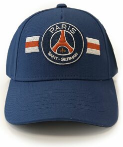 Dětská čepice PSG modrá a červená s logem