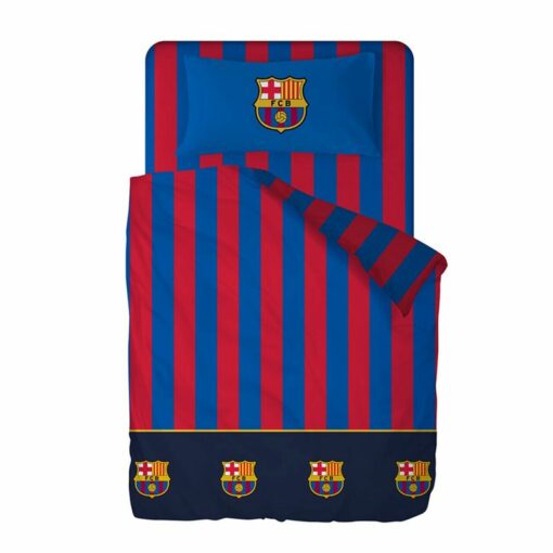 Ložní prádlo s prostěradlem Barcelona vínově modrá