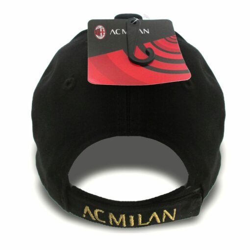 Kšiltovka AC Milan black-gold - Image 3