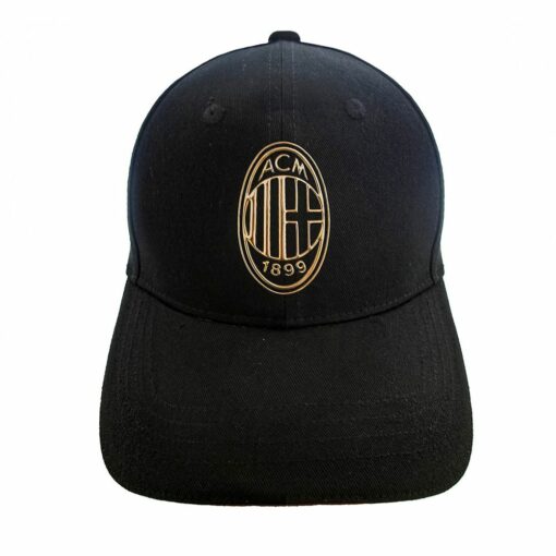 Kšiltovka AC Milan black-gold
