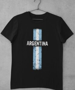 Tričko Argentina s vlajkou