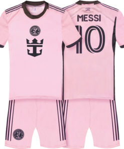 Dětský dres Messi Miami 2024/25 replika růžová
