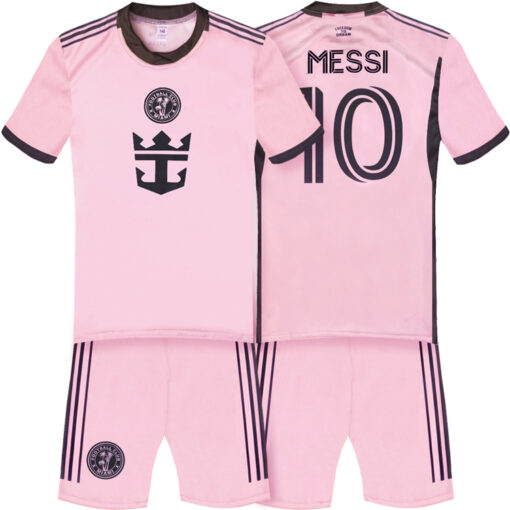 Dětský dres Messi Miami 2024/25 replika růžová