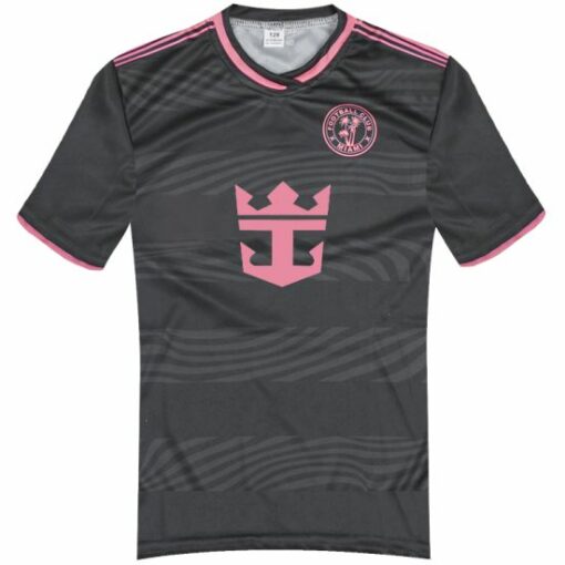 Dětský dres Messi Miami 2024/25 replika černá - Image 2