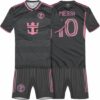 Detsky dres Messi Miami 202425 replika cierny