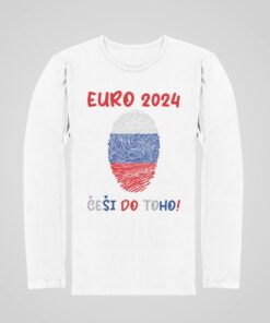 Tričko Česká republika EURO 24 s dlouhým rukávem