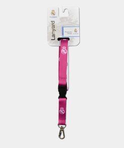 Kľúčenka na krk Real Madrid Pink 1