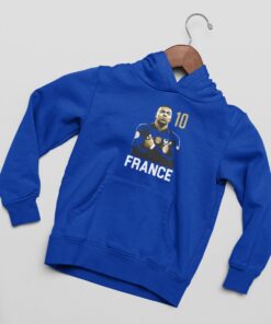 Mikina Mbappe France 10 - modrá