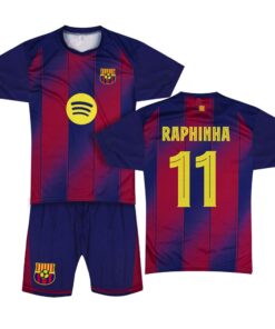 Detský dres FC Barcelona 2025/26 Raphinha replika - 2